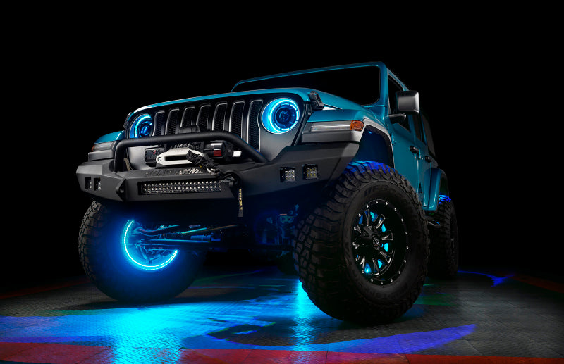 ORACLE Lighting LED Illuminated Wheel Rings - ColorSHIFT RGB+W - Black Ops Auto Works