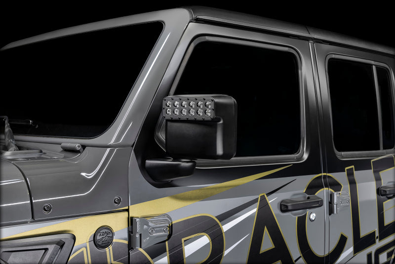 Oracle Lighting LED Off-Road Side Mirrors for Jeep Wrangler JL / Gladiator JT - Black Ops Auto Works