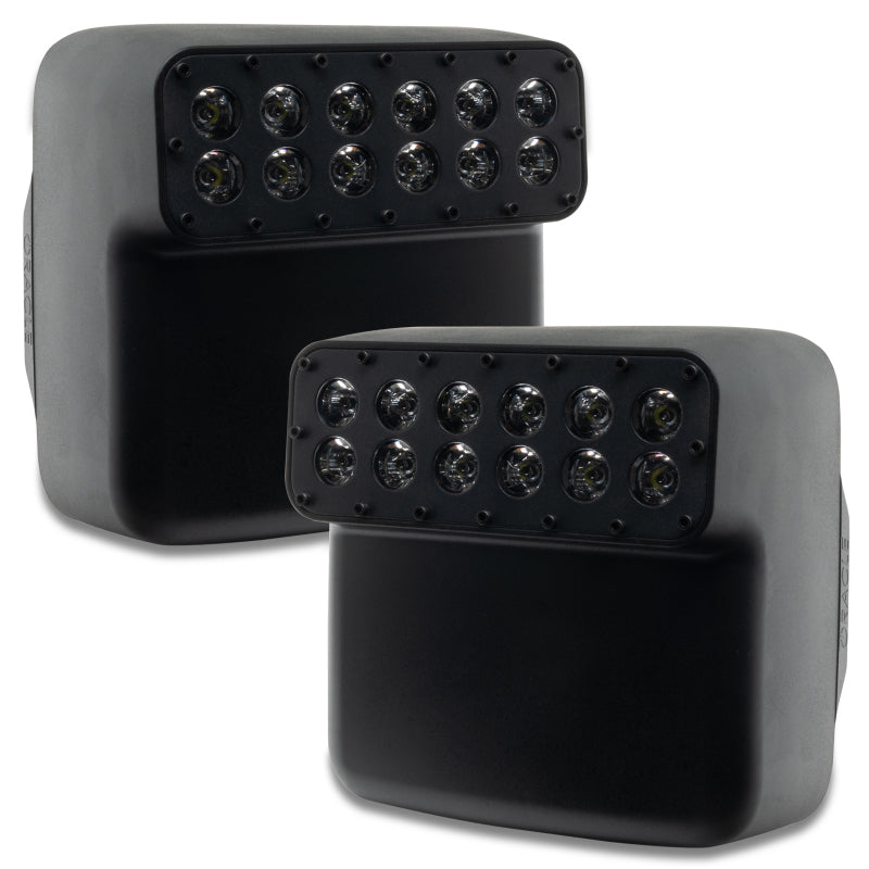 Oracle Lighting LED Off-Road Side Mirrors for Jeep Wrangler JL / Gladiator JT - Black Ops Auto Works