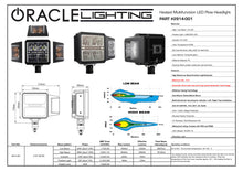 Load image into Gallery viewer, Oracle Lighting Multifunction LED Plow Headlight with Heated Lens 5700K - Black Ops Auto Works