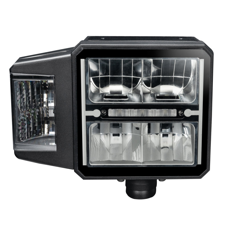 Oracle Lighting Multifunction LED Plow Headlight with Heated Lens 5700K - Black Ops Auto Works