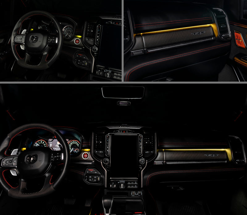 Oracle 19-22 RAM Complete Interior Ambient Lighting ColorSHIFT RGB Conversion Kit - ORACLE Lighting ORL4235-333