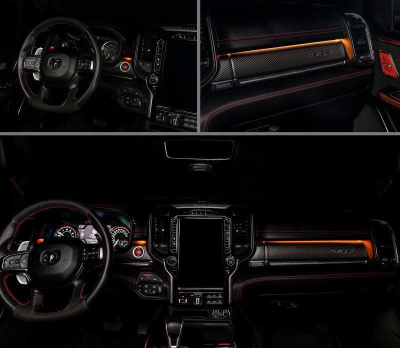 Oracle 19-22 RAM Complete Interior Ambient Lighting ColorSHIFT RGB Conversion Kit - ORACLE Lighting ORL4235-333