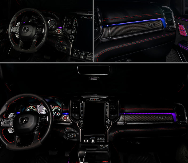 Oracle 19-22 RAM Complete Interior Ambient Lighting ColorSHIFT RGB Conversion Kit - ORACLE Lighting ORL4235-333