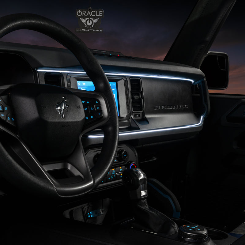 Oracle 21-25 Ford Bronco ColorSHIFT LED Interior Dash Board Kit - ORACLE Lighting ORL4237-332