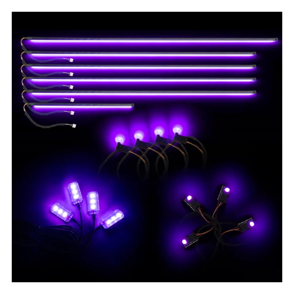 Oracle Lighting Dynamic Colorshift 18 Piece Universal Full LED Interior Dash Board Kit - ORL4240-332 - product view 4