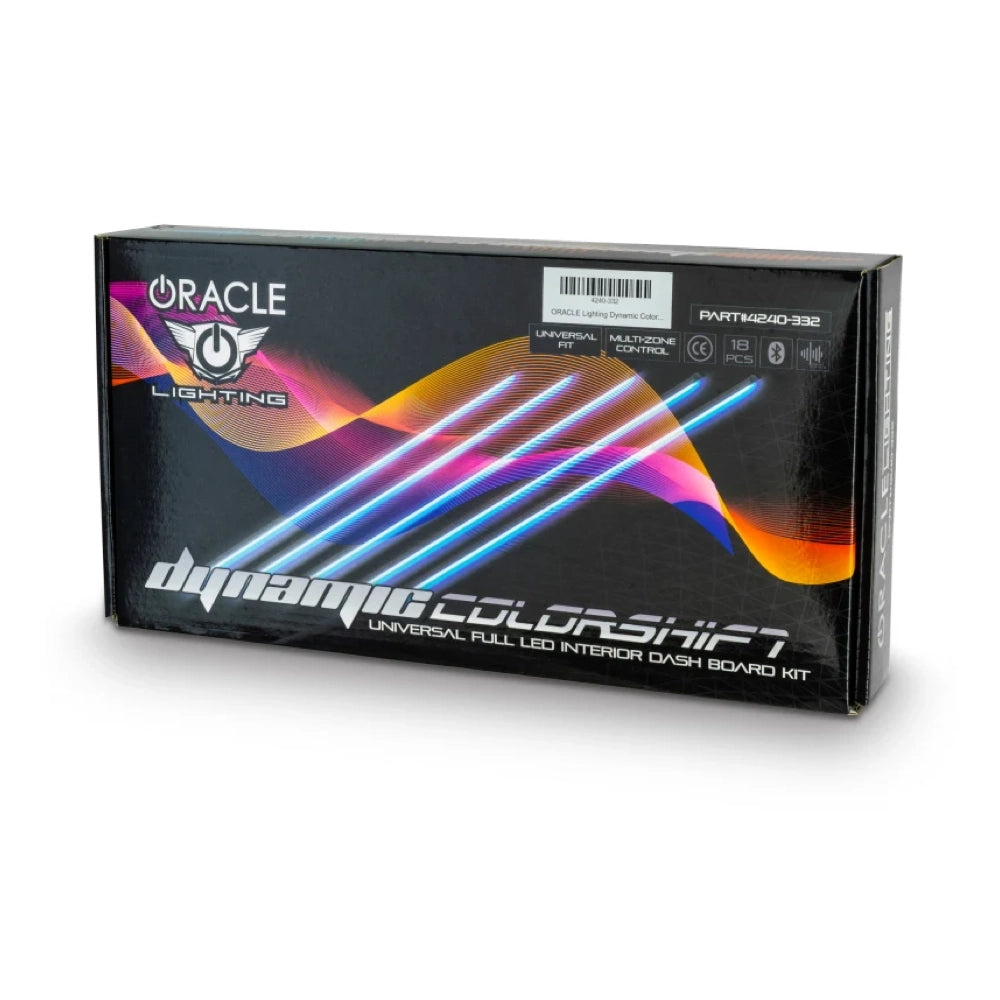 Oracle Lighting Dynamic Colorshift 18 Piece Universal Full LED Interior Dash Board Kit - ORL4240-332 - product view 13