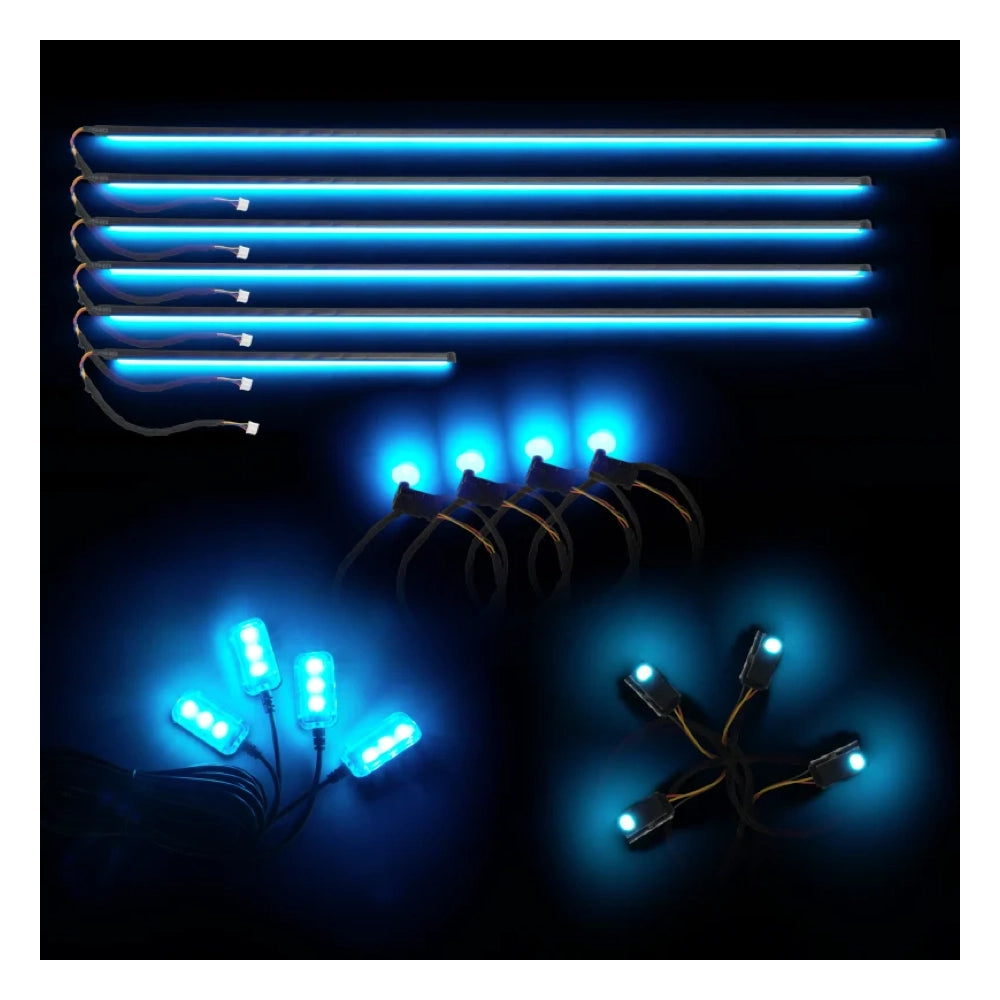 Oracle Lighting Dynamic Colorshift 18 Piece Universal Full LED Interior Dash Board Kit - ORL4240-332 - product view 14