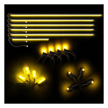 Load image into Gallery viewer, Oracle Lighting Dynamic Colorshift 18 Piece Universal Full LED Interior Dash Board Kit - ORL4240-332 - product view 16
