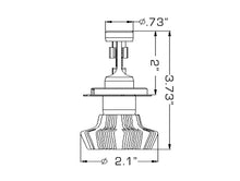 Load image into Gallery viewer, Oracle H4 4000 Lumen LED Headlight Bulbs (Pair) - 6000K - ORACLE Lighting ORL5231-001