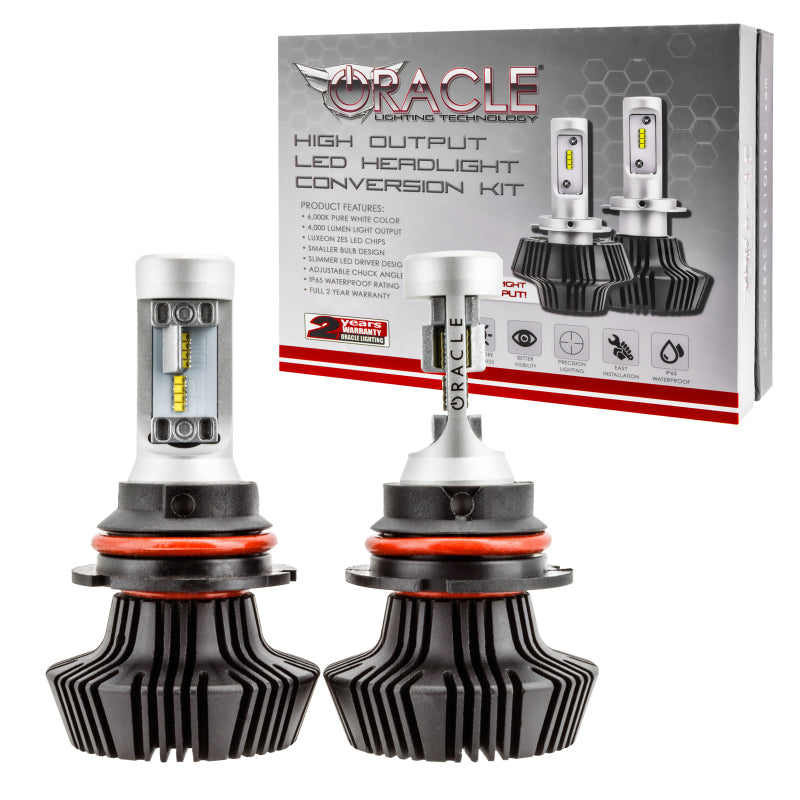 Oracle 9004 4000 Lumen LED Headlight Bulbs (Pair) - 6000K - ORACLE Lighting ORL5238-001