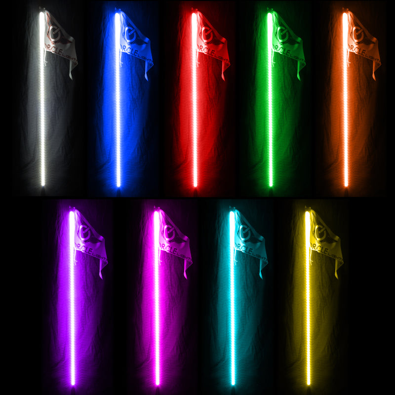 Oracle Off-Road 6ft LED Whip - ColorSHIFT - ORACLE Lighting ORL5782-333