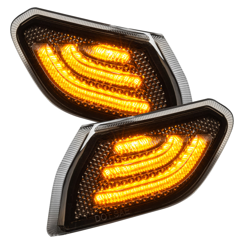 Oracle Jeep Wrangler JL Smoked Lens LED Front Sidemarkers - ORACLE Lighting ORL5853-504