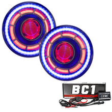 Load image into Gallery viewer, Oracle Oculus 7in ColorSHIFT Bi-LED Projector Headlights for Jeep Wrangler JK - ORACLE Lighting ORL5876-335