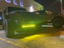 Load image into Gallery viewer, ORACLE Lighting 2019+ Jeep Wrangler JL / Gladiator JT Skid Plate w/ Integrated LED Emitters - Yellow - ORACLE Lighting ORL588