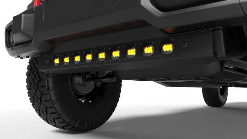 ORACLE Lighting 2019+ Jeep Wrangler JL / Gladiator JT Skid Plate w/ Integrated LED Emitters - Yellow - ORACLE Lighting ORL588