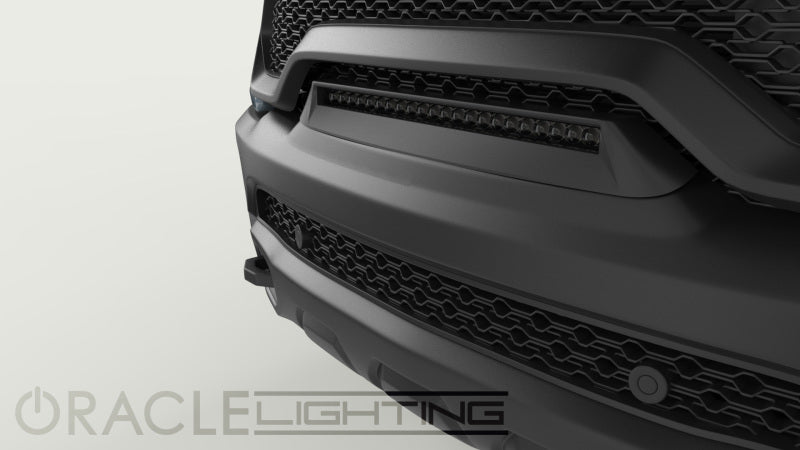 ORACLE Lighting 19-22 RAM Rebel/TRX Front Bumper Flush LED Light Bar System - White - ORACLE Lighting ORL5885-001