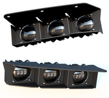 Load image into Gallery viewer, ORACLE Lighting 21-22 Ford Bronco Triple LED Fog Light Kit for Steel Bumper - Yellow - ORACLE Lighting ORL5890-006