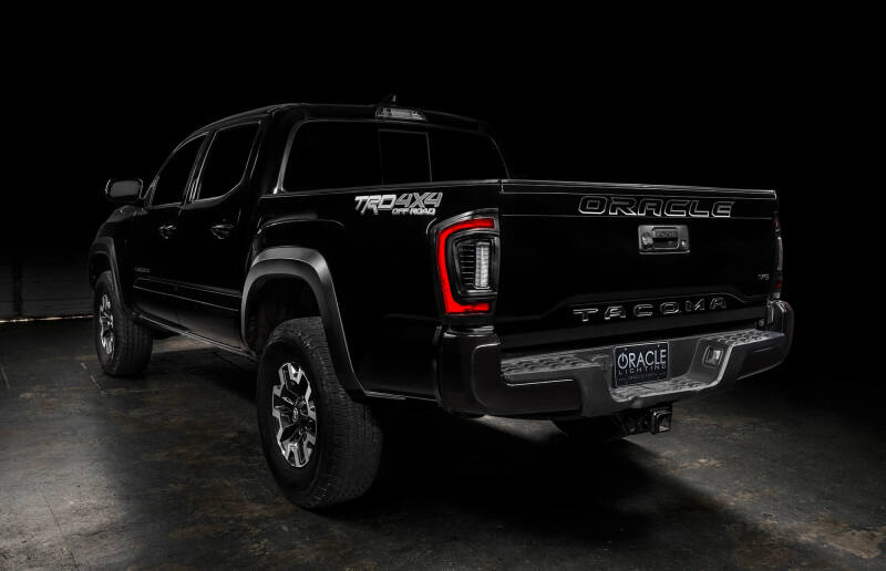 Oracle Lighting 2016-2023 Gen 3 Toyota Tacoma Flush Style LED Tail Lights SEE WARRANTY - ORACLE Lighting ORL5911-504
