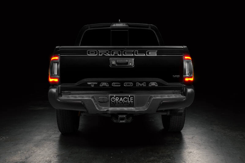 Oracle Lighting 2016-2023 Gen 3 Toyota Tacoma Flush Style LED Tail Lights SEE WARRANTY - ORACLE Lighting ORL5911-504