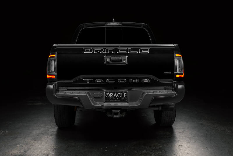 Oracle Lighting 2016-2023 Gen 3 Toyota Tacoma Flush Style LED Tail Lights SEE WARRANTY - ORACLE Lighting ORL5911-504
