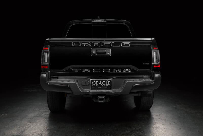Oracle Lighting 2016-2023 Gen 3 Toyota Tacoma Flush Style LED Tail Lights SEE WARRANTY - ORACLE Lighting ORL5911-504