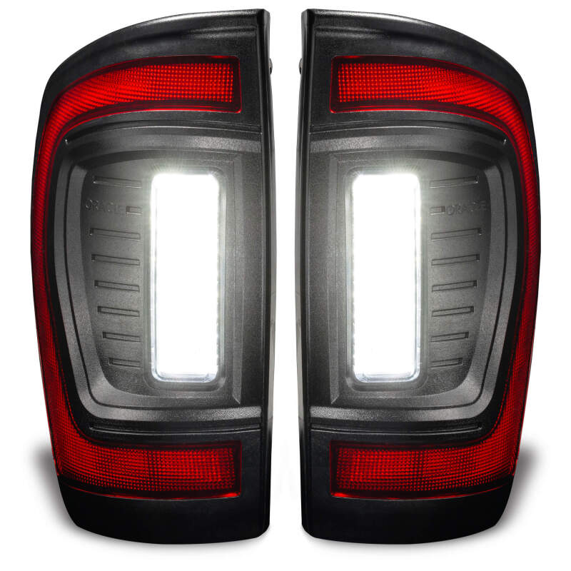 Oracle Lighting 2016-2023 Gen 3 Toyota Tacoma Flush Style LED Tail Lights SEE WARRANTY - ORACLE Lighting ORL5911-504