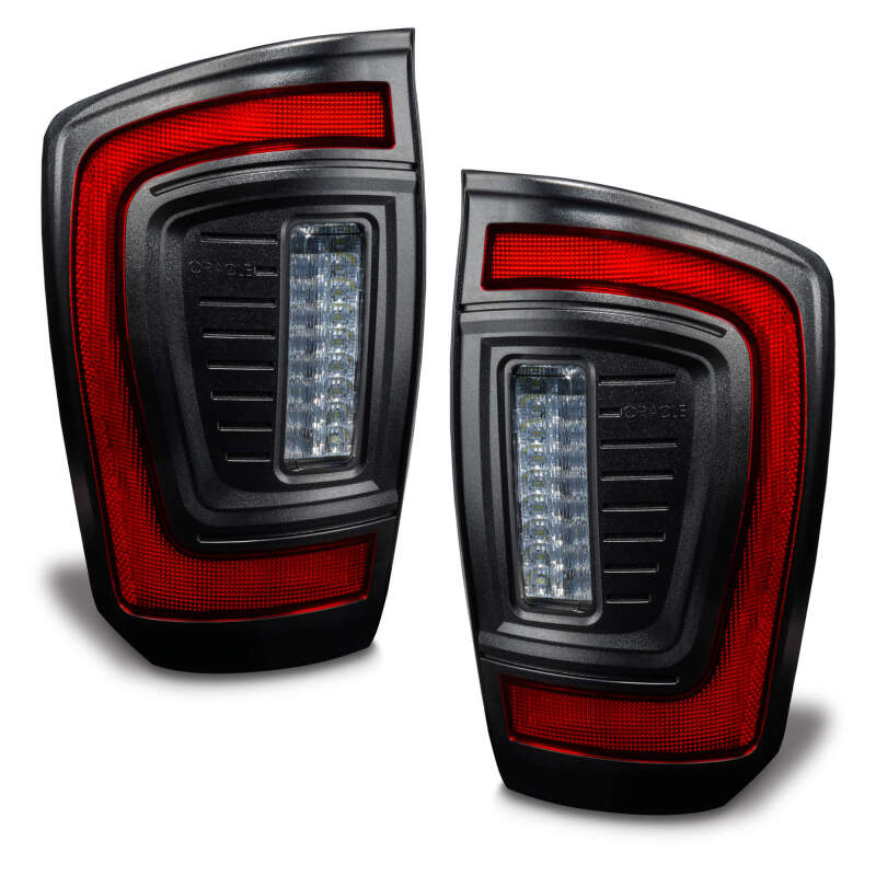 Oracle Lighting 2016-2023 Gen 3 Toyota Tacoma Flush Style LED Tail Lights SEE WARRANTY - ORACLE Lighting ORL5911-504