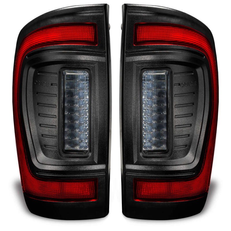 Oracle Lighting 2016-2023 Gen 3 Toyota Tacoma Flush Style LED Tail Lights SEE WARRANTY - ORACLE Lighting ORL5911-504