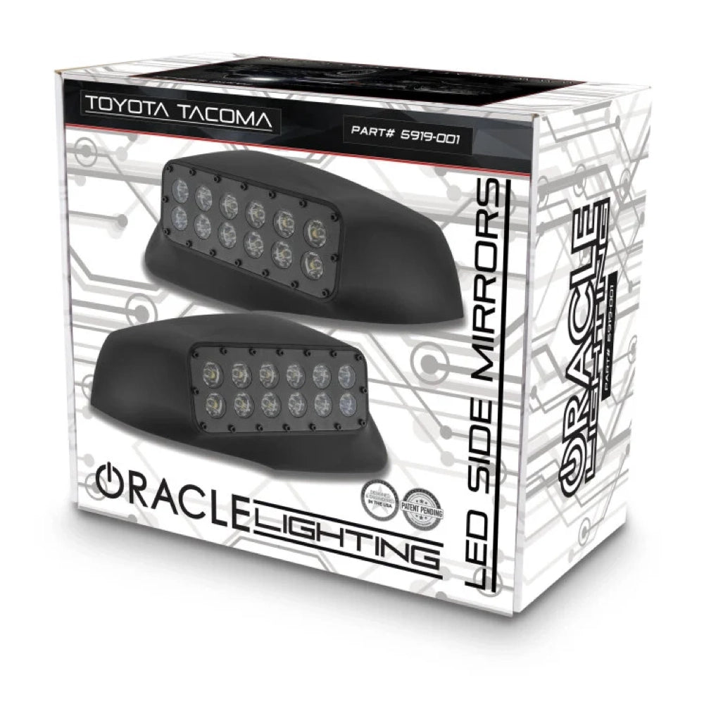 Oracle Lighting 16-23 Toyota Tacoma LED Off-Road Side Mirror Ditch Lights - ORL5919-001 - product view 11