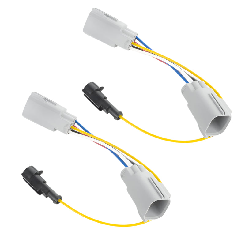 Oracle Euro/UAE Jeep JK Tail Light Amber Turn Signal Lighting Adapter Harness - Pair - ORACLE Lighting ORL6116-504
