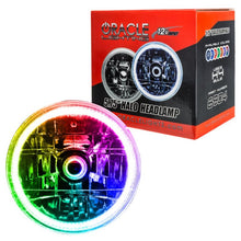 Load image into Gallery viewer, Oracle Pre-Installed Lights 5.75 IN. Sealed Beam - ColorSHIFT Halo - ORACLE Lighting ORL6904-333