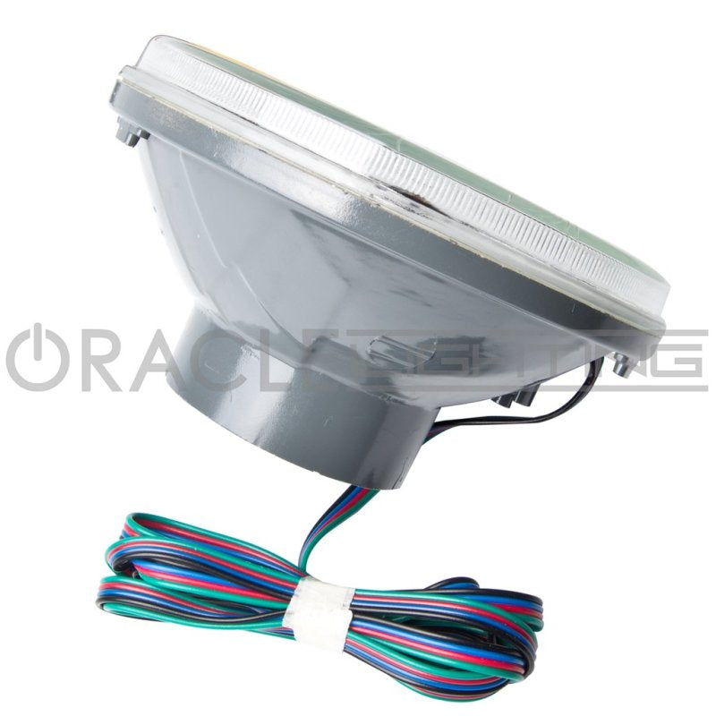 Oracle Pre-Installed Lights 5.75 IN. Sealed Beam - ColorSHIFT Halo - ORACLE Lighting ORL6904-333