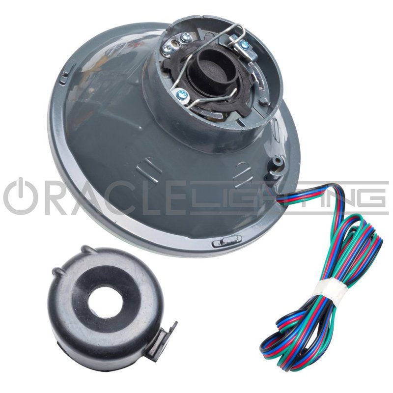 Oracle Pre-Installed Lights 5.75 IN. Sealed Beam - ColorSHIFT Halo - ORACLE Lighting ORL6904-333