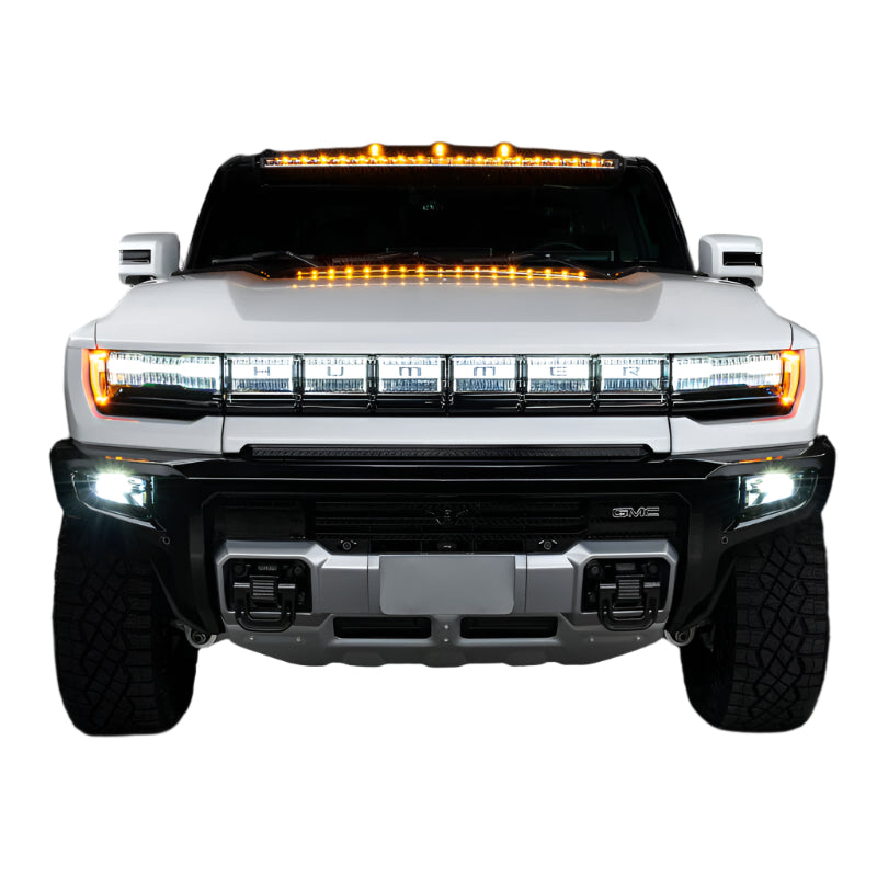 Oracle 22-25 Hummer EV 5in Roof Mount Curved Light Bar w/ Brackets - ORACLE Lighting ORL6923-023