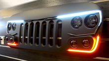 Load image into Gallery viewer, Oracle VECTOR Jeep Wrangler JK Grille Display - ORACLE Lighting ORL8074-504