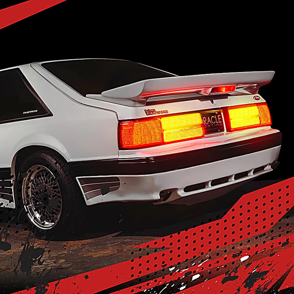 ORACLE Lighting 87-93 Mustang LX Full Sequential LED Tail Light Conversion Kit - ORACLE Lighting ORL8208-023