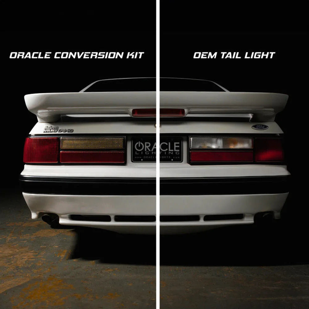 ORACLE Lighting 87-93 Mustang LX Full Sequential LED Tail Light Conversion Kit - ORACLE Lighting ORL8208-023