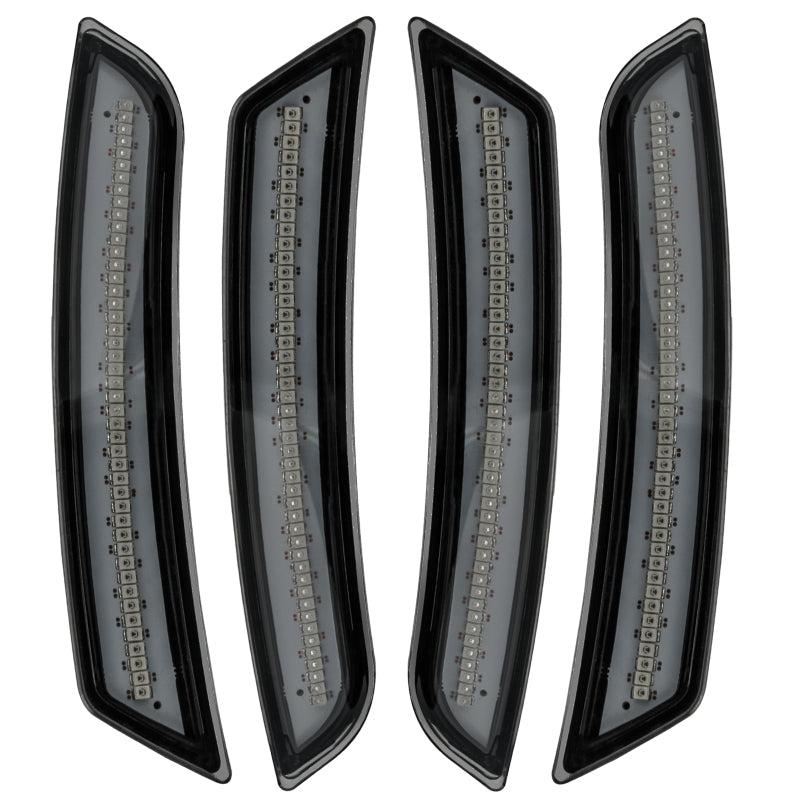 Oracle 16-19 Chevrolet Camaro Concept Sidemarker Set - Tinted - No Paint - - ORACLE Lighting ORL9900-020