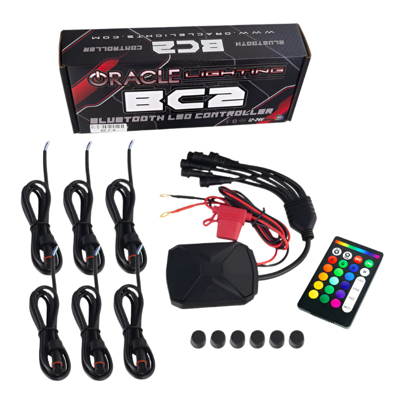 ORACLE Lighting BC2 Bluetooth ColorShift RGB LED Controller - 6 Output - ORACLE Lighting ORLBC2-6