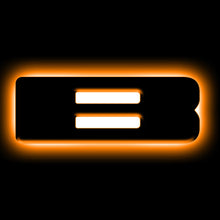 Load image into Gallery viewer, ORACLE Lighting Universal Illuminated LED Letter Badges - Matte Black Surface Finish - B - Black Ops Auto Works