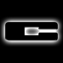 Load image into Gallery viewer, ORACLE Lighting Universal Illuminated LED Letter Badges - Matte Black Surface Finish - C - Black Ops Auto Works