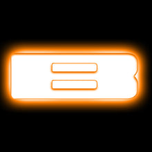 Load image into Gallery viewer, ORACLE Lighting Universal Illuminated LED Letter Badges - Matte White Surface Finish - B - Black Ops Auto Works