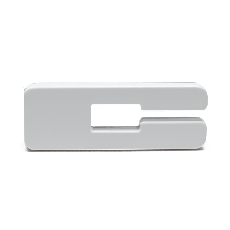 ORACLE Lighting Universal Illuminated LED Letter Badges - Matte White Surface Finish - C - Black Ops Auto Works