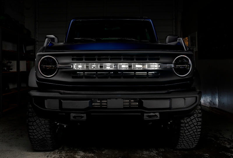 ORACLE Lighting Universal Illuminated LED Letter Badges - Matte White Surface Finish - N - Black Ops Auto Works