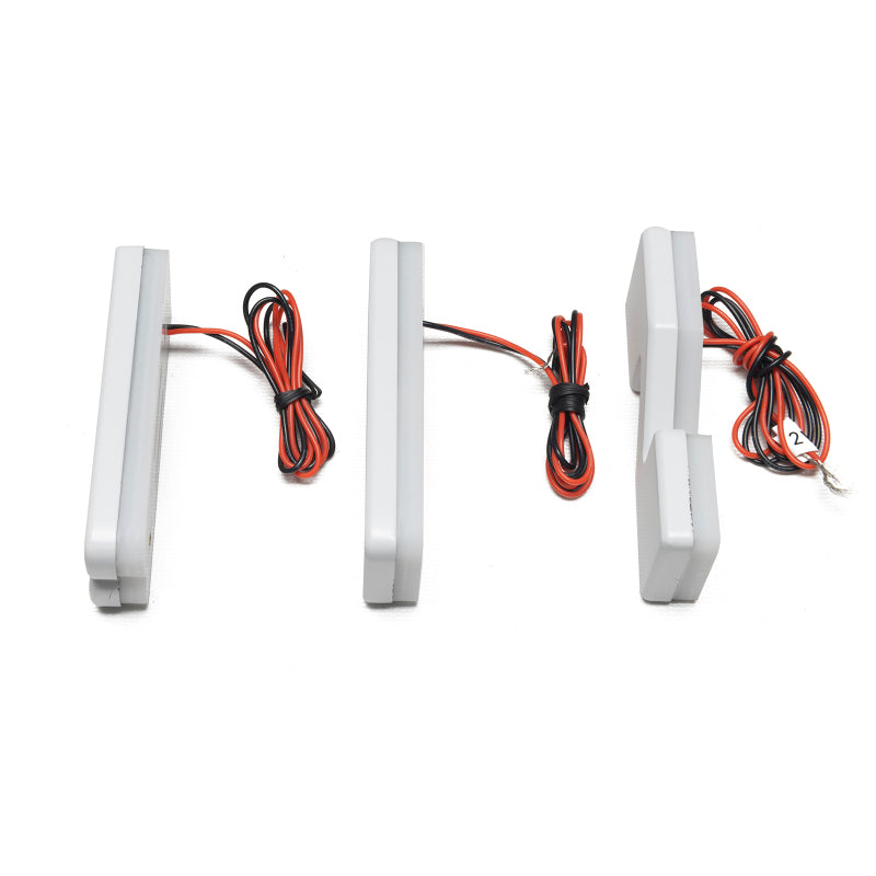 ORACLE Lighting Universal Illuminated LED Letter Badges - Matte White Surface Finish - R - Black Ops Auto Works
