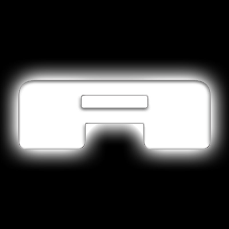 ORACLE Lighting Universal Illuminated LED Letter Badges - Matte Wht Surface Finish - A ORACLE Lighting ORL3140-A-001