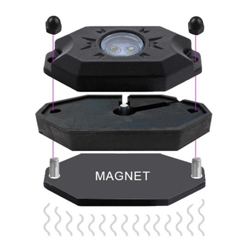 Oracle Magnet Adapter Kit for LED Rock Lights - Black Ops Auto Works