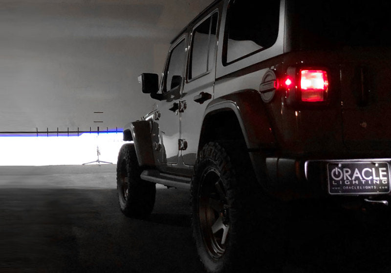 Oracle Oculus Bi-LED Projector Headlights for Jeep JL/Gladiator JT - Graphite Metallic - 5500K - Black Ops Auto Works