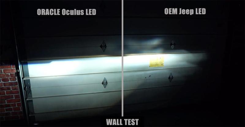 Oracle Oculus Bi-LED Projector Headlights for Jeep JL/Gladiator JT - Graphite Metallic - 5500K - Black Ops Auto Works